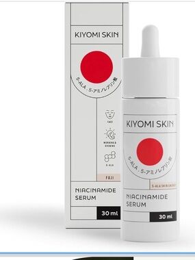 Niacinamide Serum – White with Red Accent